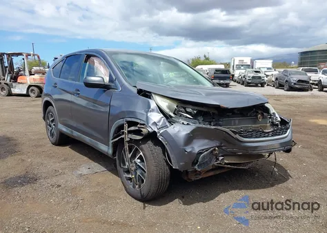 2016 Honda Cr-V Se из США, поврежденный, VIN 2HKRM3H46GH509124